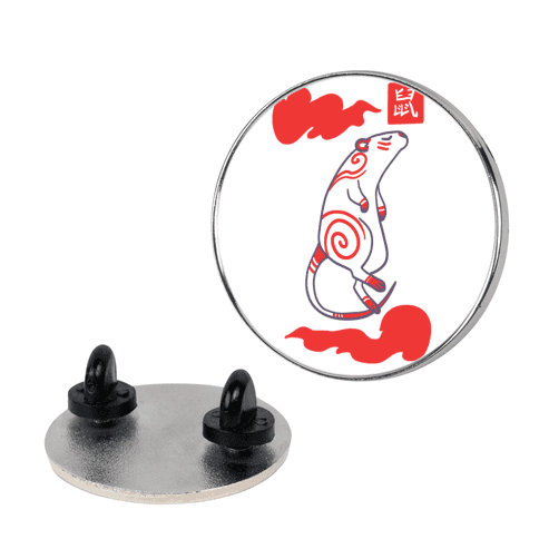 Rat - Chinese Zodiac Lapel Pin