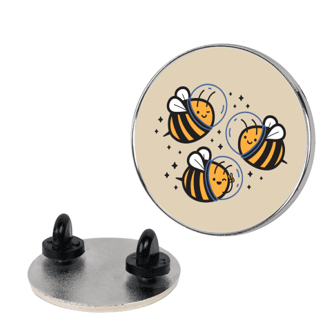 Space Bees Lapel Pin