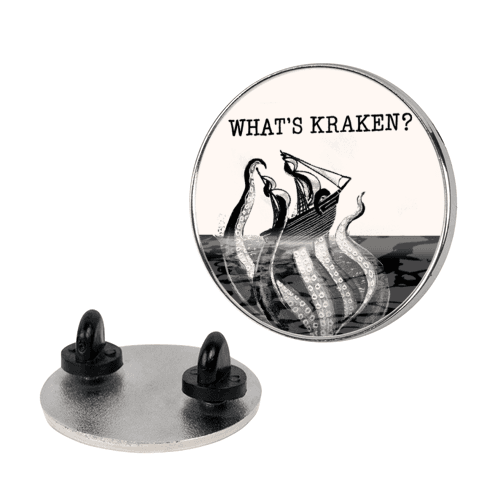 What's Kraken? Lapel Pin