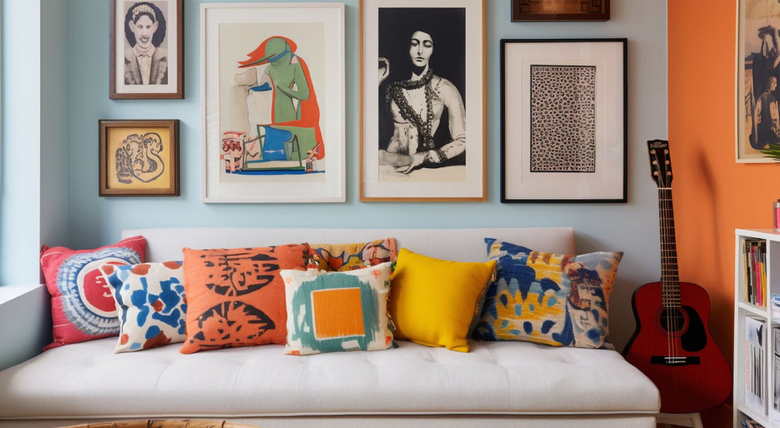 How to Hang Canvas Art 5 Ways