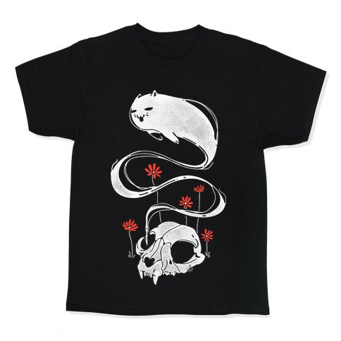 Cat Ghost Kid's Tee