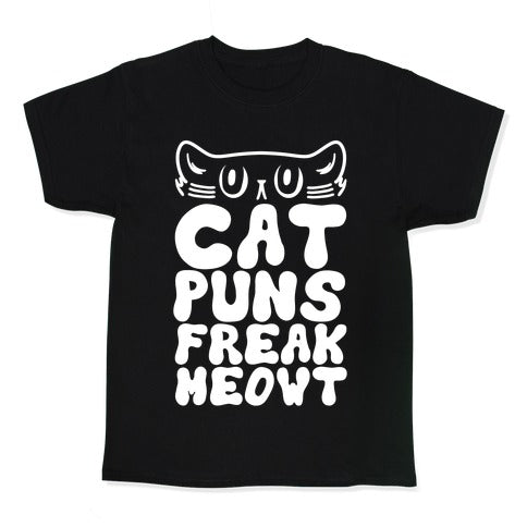 Cat Puns Freak Meowt Kid's Tee