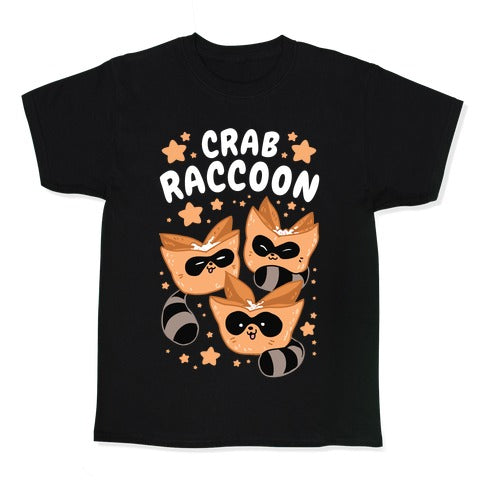 Crab Raccoon Kid's Tee