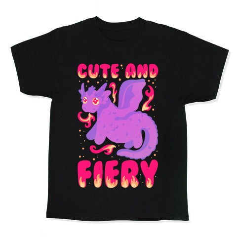Cute and Fiery Dragon Kid's Tee