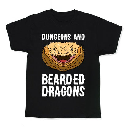 Dungeons And Bearded Dragons Kid's Tee