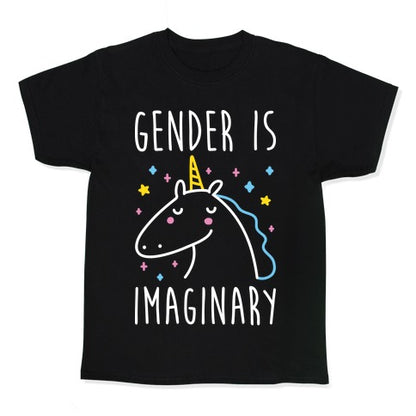 Gender Is Imaginary Unicorn Kid's Tee