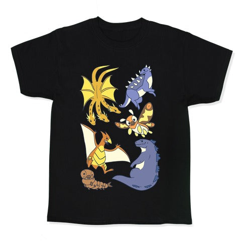 Godzilla and Friends Kid's Tee