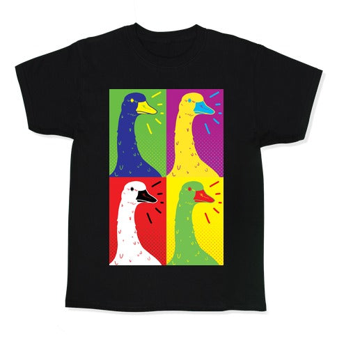 Goose Pop Art Kid's Tee