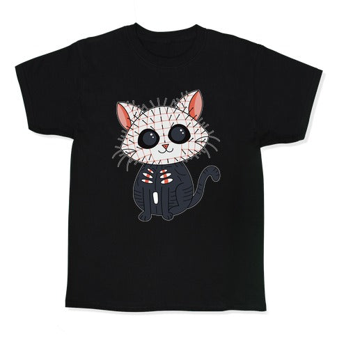 Hellraiser Pinhead Kitten Kid's Tee