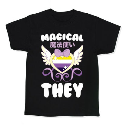 Magical They - Non-binary Pride Kid's Tee