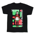 Merry Christmas Demon Girl Nezuko Kid's Tee