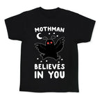Mothman Believes in You Kid's Tee