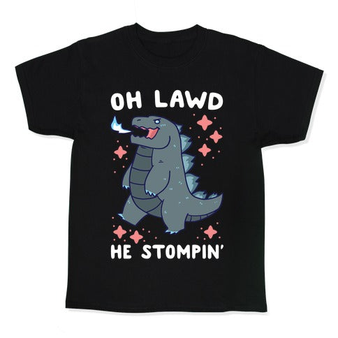 Oh Lawd, He Stompin' Kid's Tee