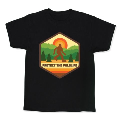 Protect The Wildlife (Bigfoot) Kid's Tee