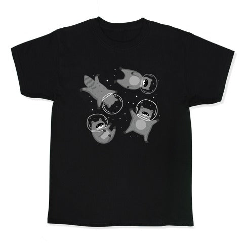 Raccoons In Space Kid's Tee