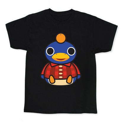 Roald Sitting With An Orange On His Head (Animal Crossing) Kid's Tee