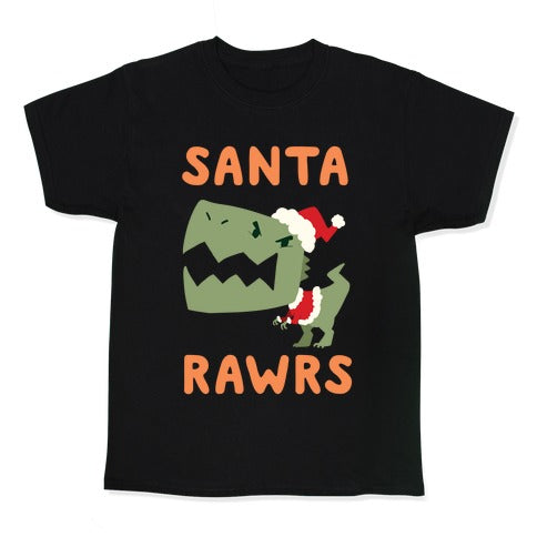 Santa RAWRS! Kid's Tee