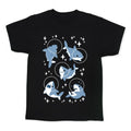 Space Shark Pattern Kid's Tee