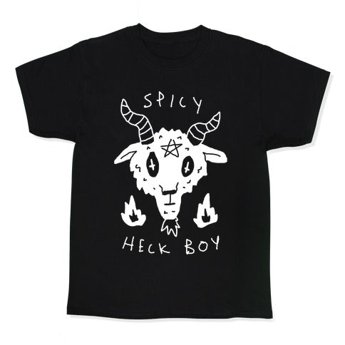 Spicy Heck Boy Satan Kid's Tee