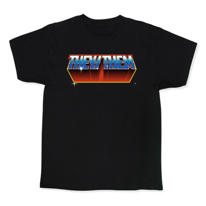 They/Them And The Masters Of The Universe Kid's Tee