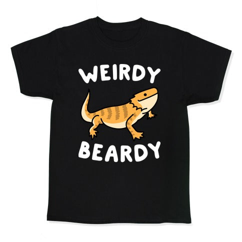 Weirdy Beardy Bearded Dragon Kid's Tee