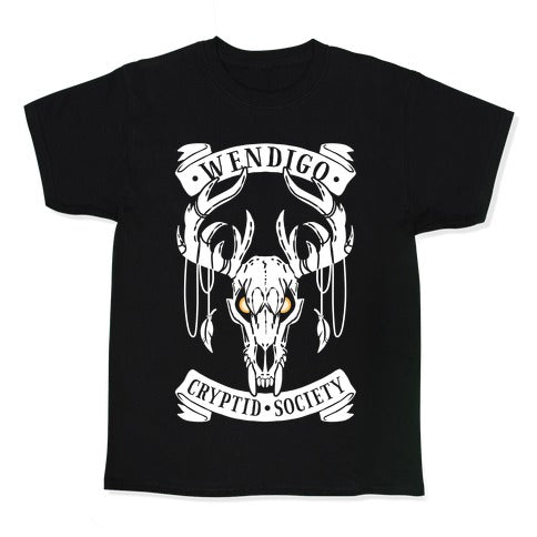 Wendigo Cryptid Society Kid's Tee