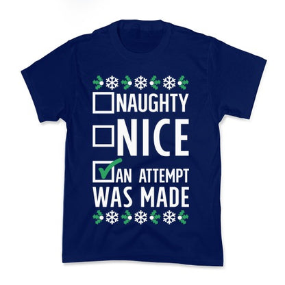 An Attempt was Made Kid's Tee