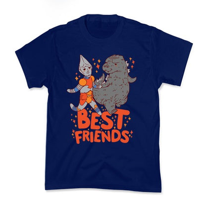 Best Friends Jet Jaguar & Godzilla Kid's Tee