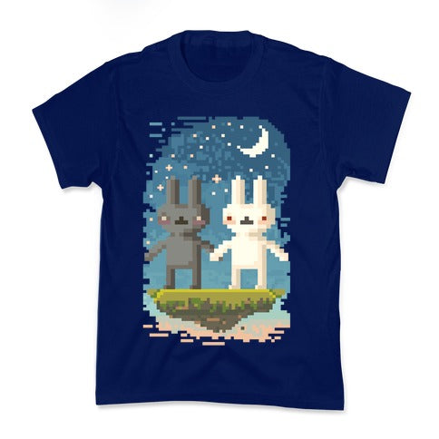 Bunnies in Moonlight Kid's Tee