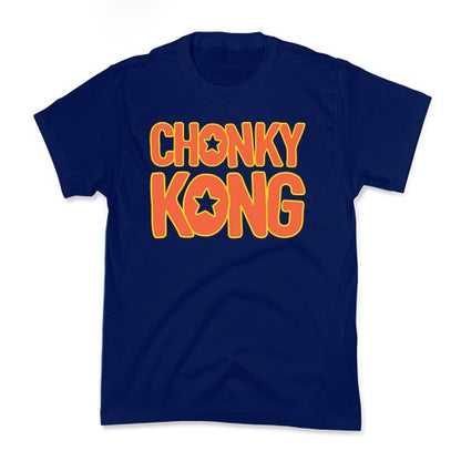 Chonky Kong Parody Kid's Tee