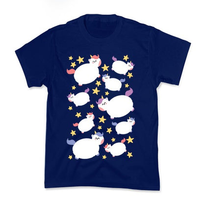 Chonky Unicorns N' Stars Kid's Tee