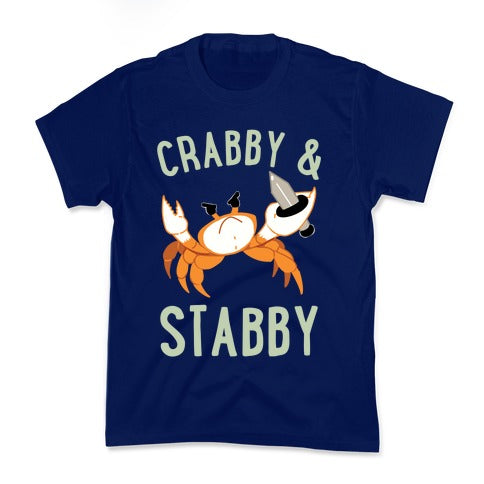 Crabby & Stabby Kid's Tee