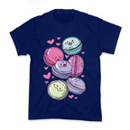 Cute Macarons Pattern Kid's Tee
