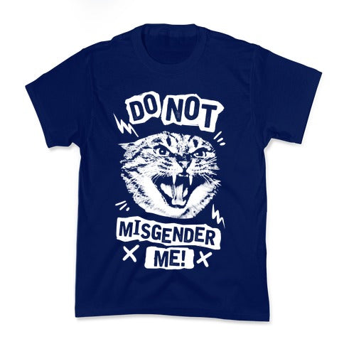Do Not Misgender Me Kid's Tee