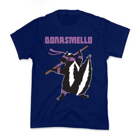 Donasmello (Donatello Skunk) Kid's Tee