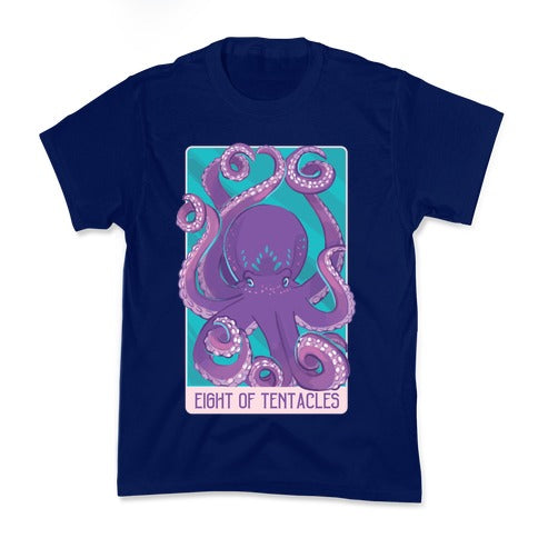 Eight of Tentacles  Kid's Tee