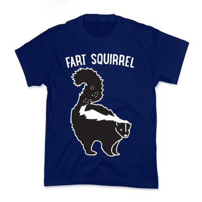 Fart Squirrel Skunk Kid's Tee