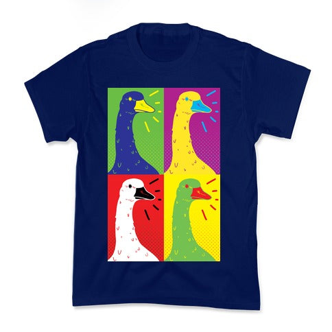 Goose Pop Art Kid's Tee