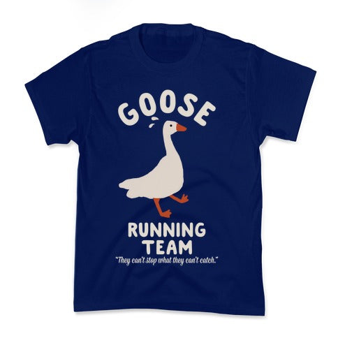 Goose Running Team Kid's Tee