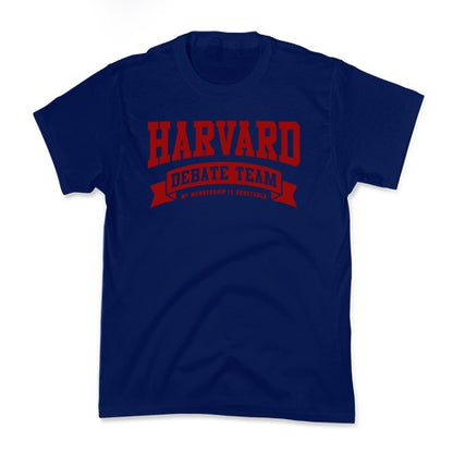 Harvard Debate Team Parody Shirt Kid's Tee