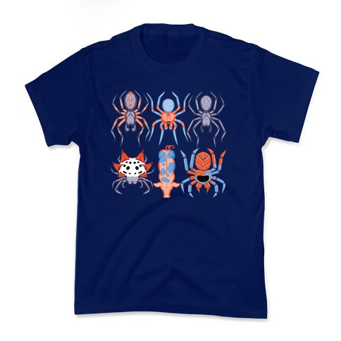 Into the Spiderverse Pattern Kid's Tee