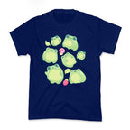 Kawaii Frogs Pattern Kid's Tee