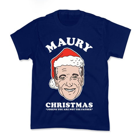 Maury Christmas Joseph You are Not the Father Kid's Tee