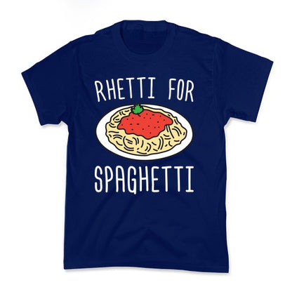 Rhetti For Spaghetti Kid's Tee