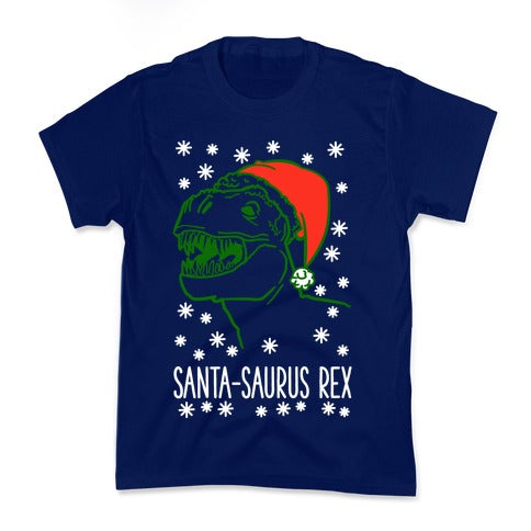 Santa-Saurus Rex Kid's Tee