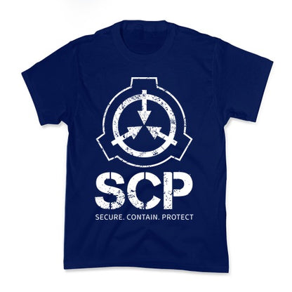 SCP Secure. Contain. Protect Kid's Tee