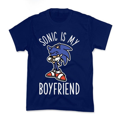 Sonic is my Boyfriend Kid's Tee