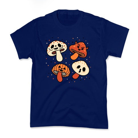 Spooky Mushrooms Kid's Tee