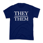They/Them Pronouns Kid's Tee