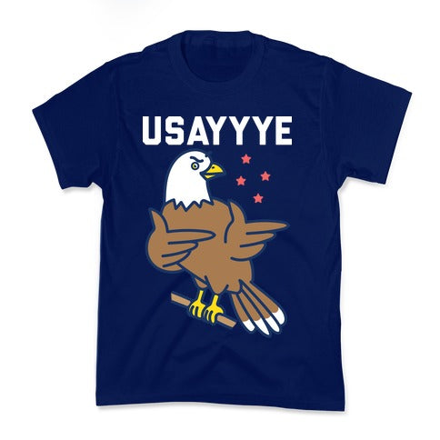 USAYYYE Bald Eagle Kid's Tee